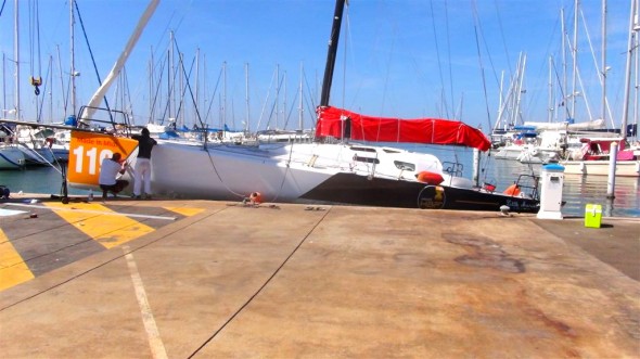 Opération marquage du Class 40 Otio - Bastide Médical